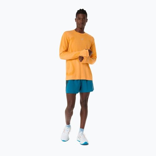 Pánske bežecké tričko longsleeve ASICS Road Seamless LS yamabuki