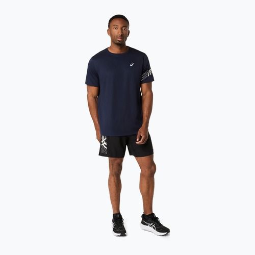 Pánske bežecké tričko ASICS Icon SS midnight/cream