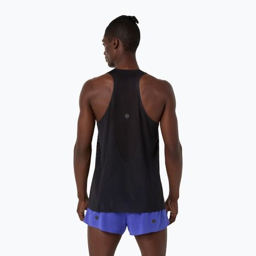 Pánske bežecké tričko ASICS Metarun Singlet performance black