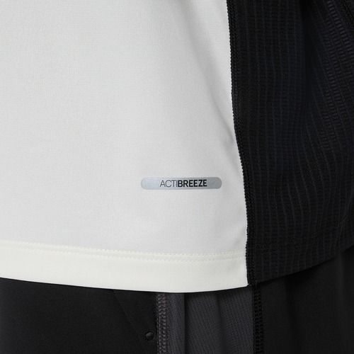 Pánske bežecké tričko ASICS Road Fade Singlet performance black/cream