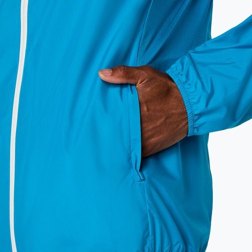 Pánska bežecká bunda ASICS Icon Aegean Blue/Cream