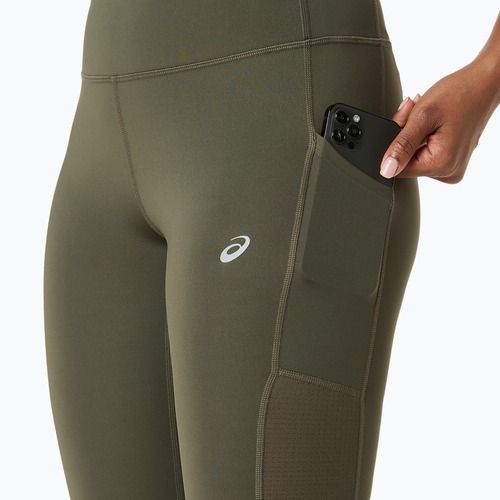 Dámske bežecké legíny ASICS Core Tight dark olive