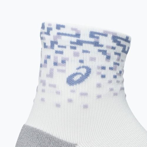 Ponožky ASICS Performance Run Quarter brilliant white/lilac hint/bluebell
