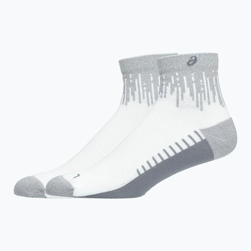 Ponožky ASICS Performance Run Quarter brilliant white/silver reflective