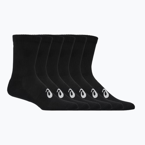 Ponožky Asics Crew 6 párov performance black