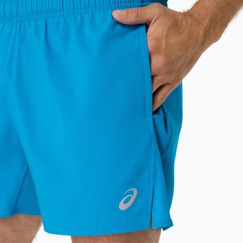 Pánske bežecké šortky ASICS Core 5IN Aegean Blue
