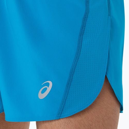 Pánske bežecké šortky ASICS Core Split Short Aegean Blue
