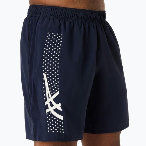 Pánske bežecké šortky ASICS Icon 7IN midnight/cream
