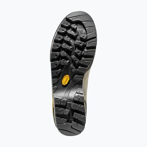 Pánske vysokohorské topánky La Sportiva Trango Tech Leather GTX black/yellow