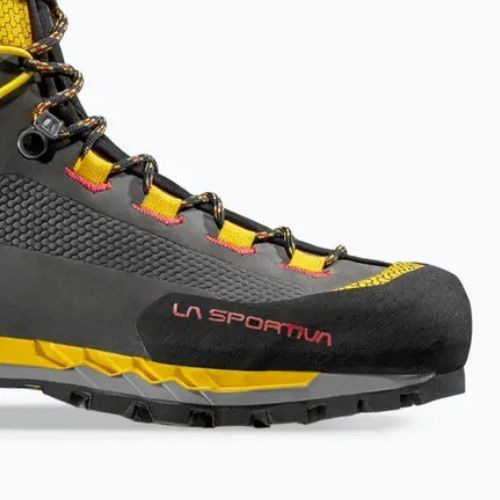 Pánske vysokohorské topánky La Sportiva Trango Tech Leather GTX black/yellow