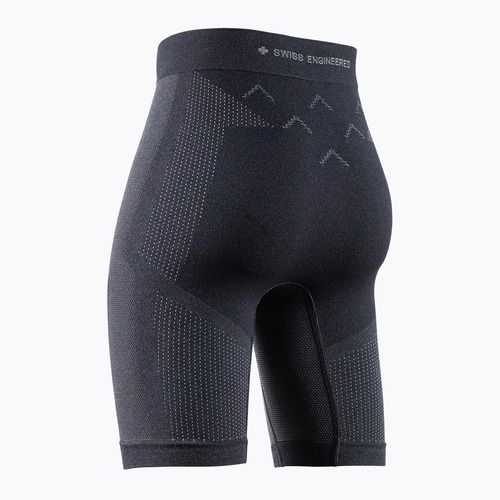 Dámske bežecké legíny X-Bionic Xceed Run Tights x black/rhino grey