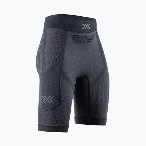 Dámske bežecké legíny X-Bionic Xceed Run Tights x black/rhino grey