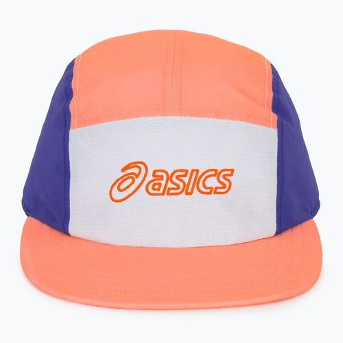 Šiltovka ASICS Performance Running 5 Panel sun coral/brilliant white