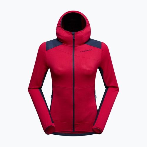 Dámska fleecová mikina La Sportiva Aequilibrium Thermal Hoody Azalea/Night Sky