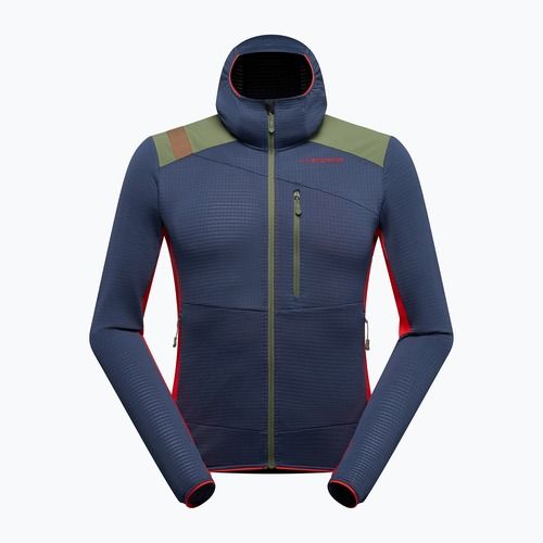 Pánska fleecová mikina La Sportiva Aequilibrium Thermal Hoody night sky/mountain red