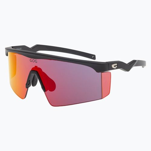 Slnečné okuliare GOG Sigurd matt black/reflex black/red
