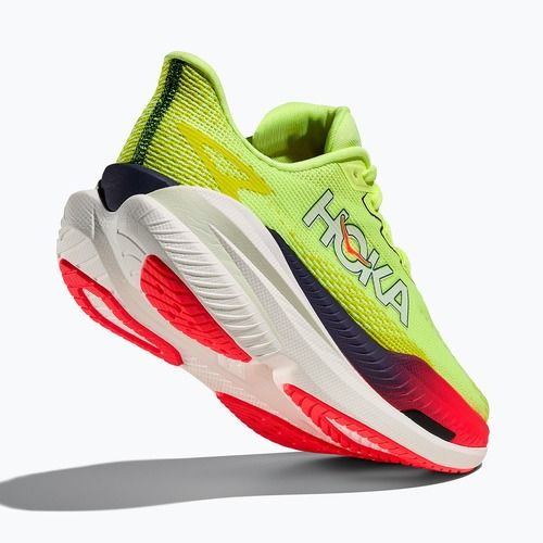Dámske  bežecké topánky Hoka Mach X 3 Nneon yuzu/squid ink