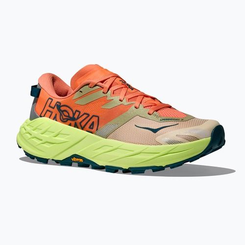 Dámske bežecké topánky HOKA Speedgoat 7 persimmon/neon yuzu