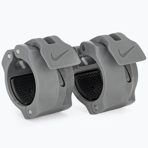Uzávery na činku Nike Strength Barbell Collars 2ks grey/black