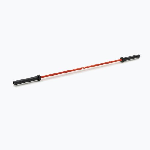 Rovná osa Nike Strength Coated Premium Barbell orange swoosh