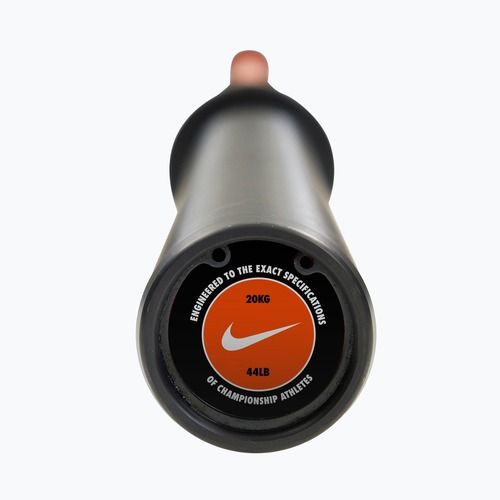 Rovná osa Nike Strength Coated Premium Barbell orange swoosh