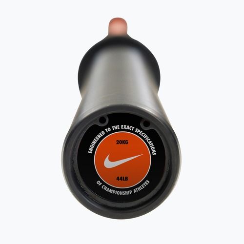 Rovná osa  Nike Strength Coated Premium Barbell black just do it