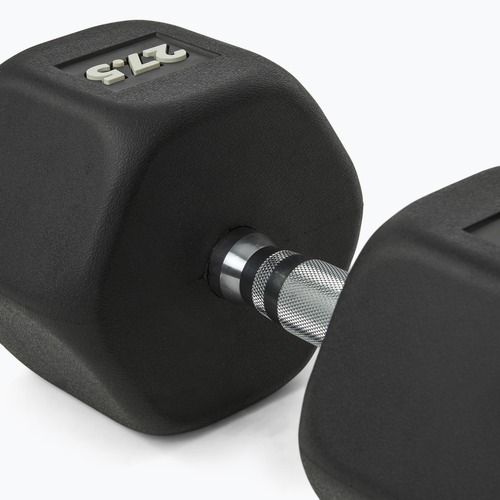 Pogumovaná činka Nike Strength Hex Dumbbell 27,5 kg black/white