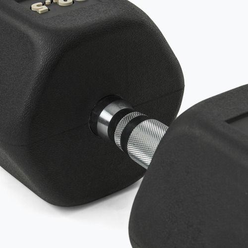 Pogumovaná činka Nike Strength Hex Dumbbell 22,5 kg black/white