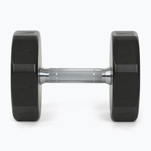 Chrómová činka Nike Strength Pro Urethane Dumbbell 16 kg black/white