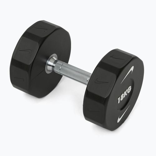 Chrómová činka Nike Strength Pro Urethane Dumbbell 18 kg black/white