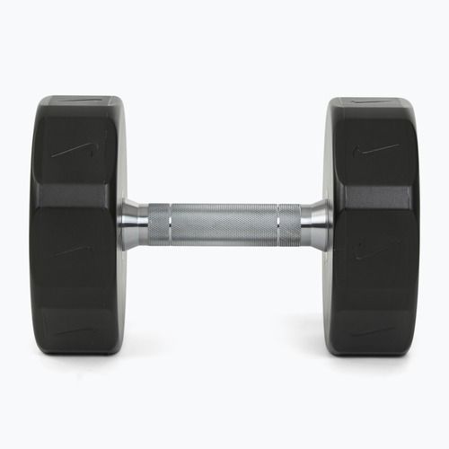 Chrómová činka Nike Strength Pro Urethane Dumbbell 18 kg black/white
