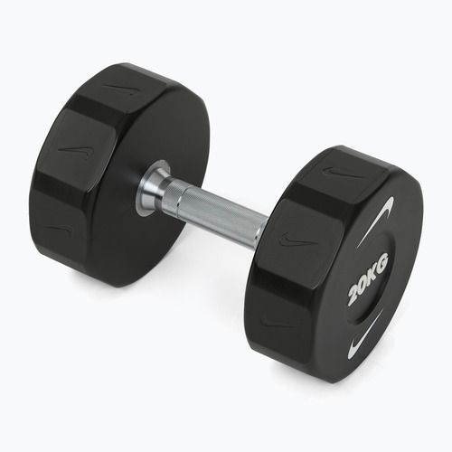 Chrómová činka Nike Strength Pro Urethane Dumbbell 20 kg black/white