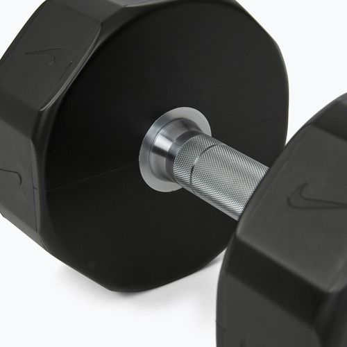 Chrómová činka Nike Strength Pro Urethane Dumbbell 22 kg black/white