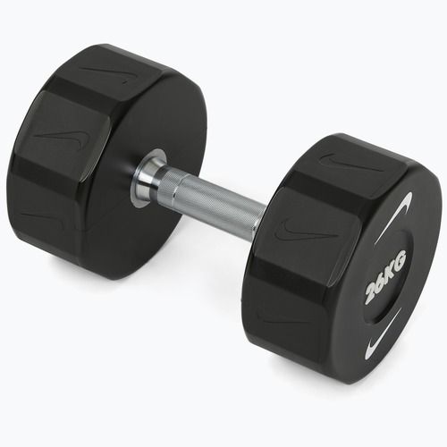 Chrómová činka Nike Strength Pro Urethane Dumbbell 26 kg black/white