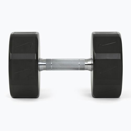 Chrómová činka Nike Strength Pro Urethane Dumbbell 26 kg black/white