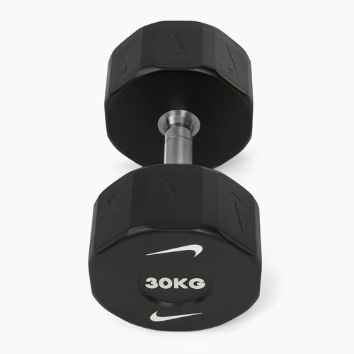 Chrómová činka Nike Strength Pro Urethane Dumbbell 30 kg black/white
