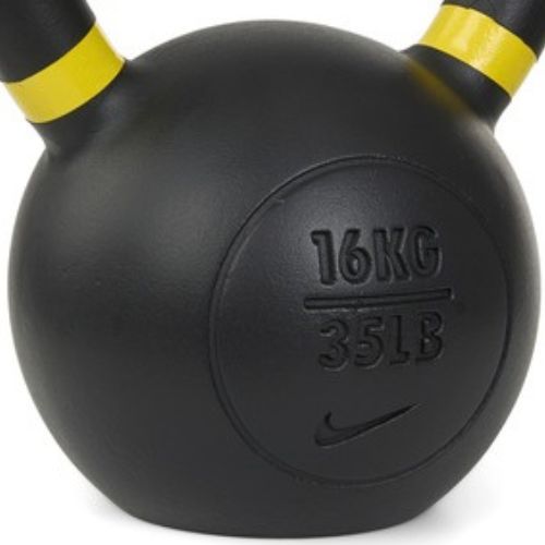 Kettlebell Nike Strength Cast Iron 20 kg čierna/sivá