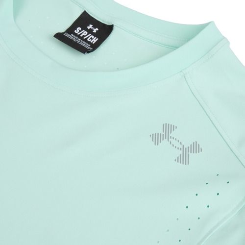Pánske bežecké tričko Under Armour Velociti Pro refresh mint/castlerock