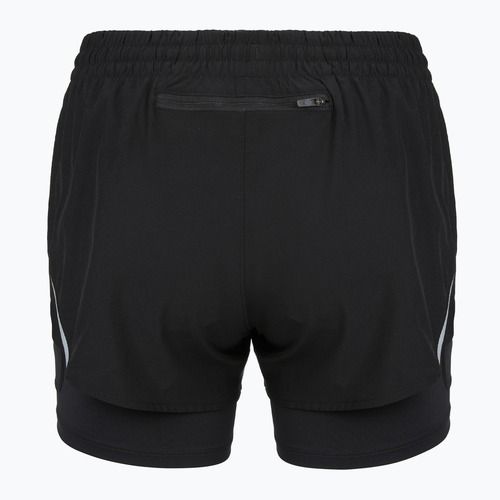 Dámske bežecké šortky Under Armour Velociti Pro 4" 2N1 ultimate black/ultimate black/ultimate black