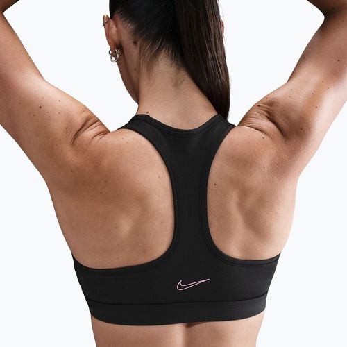 Fitness podprsenka Nike Swoosh Medium Support black