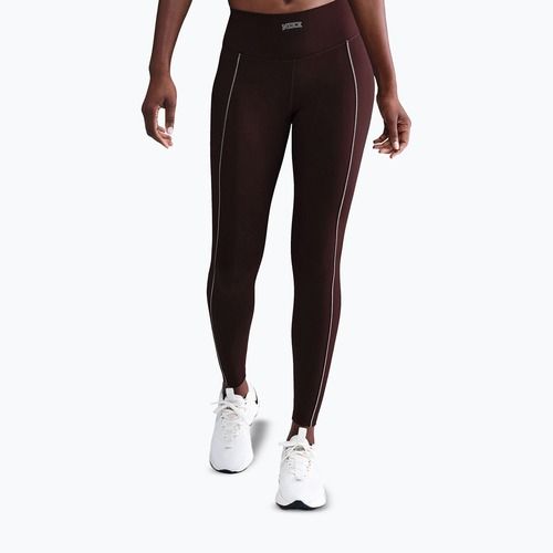 Dámske legíny Nike One High-Waisted burgundy crush