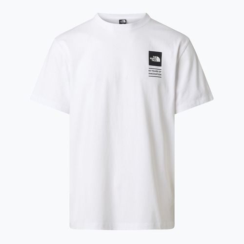Pánske trekingové tričko The North Face Mountain Celebration Regular tnf white