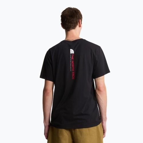 Pánske trekingové tričko The North Face Vertical Regular tbf black