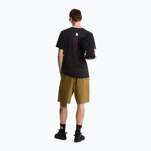 Pánske trekingové tričko The North Face Vertical Regular tbf black