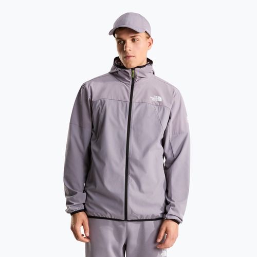 Pánska softshellová bunda The North Face Moutain Athletics Ushba Hooded trancscedent grey