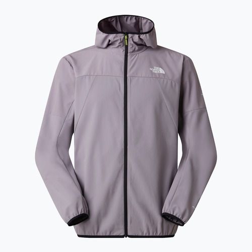 Pánska softshellová bunda The North Face Moutain Athletics Ushba Hooded trancscedent grey