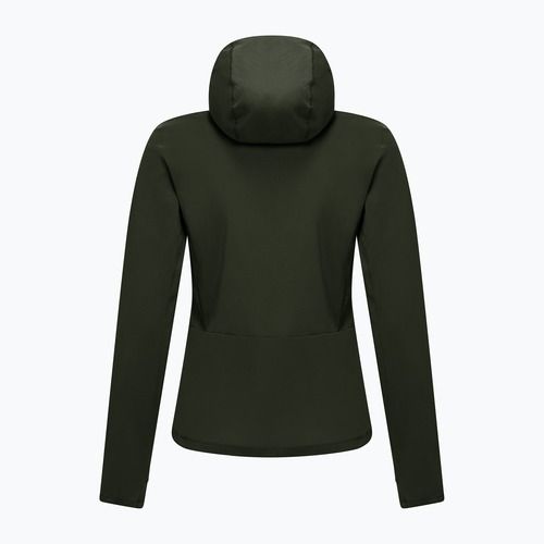Dámska trekingová mikina Salewa Puez Sun Hoodie dark olive