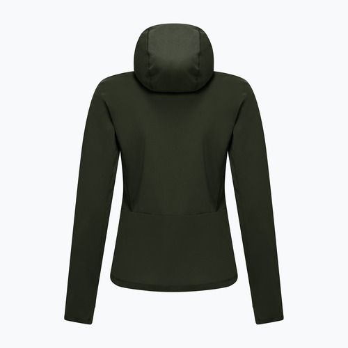 Pánska trekingová mikina Salewa Puez Sun Hoodie dark olive