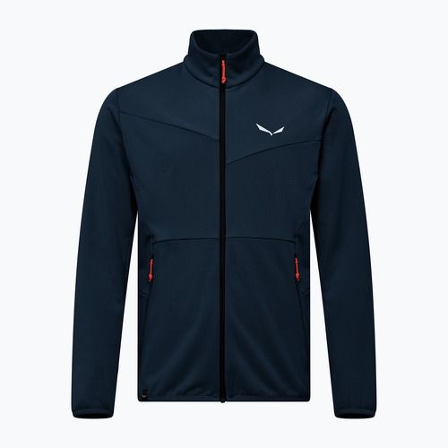 Pánska trekingová mikina Salewa Puez Cammio PL blueberry