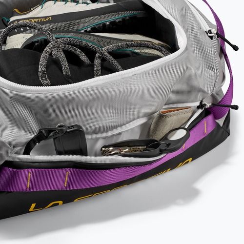 Cestovná taška La Sportiva Nomad Duffel 40 l chalk/black